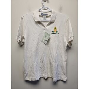 polo golf Extreme Ladies Polo Golf Shirt Tipperary‎ Women's size Large White NEW